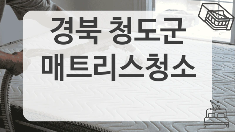 경북 청도군
매트리스청소