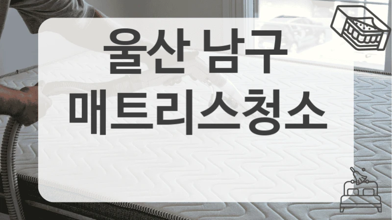 울산 남구
매트리스청소
