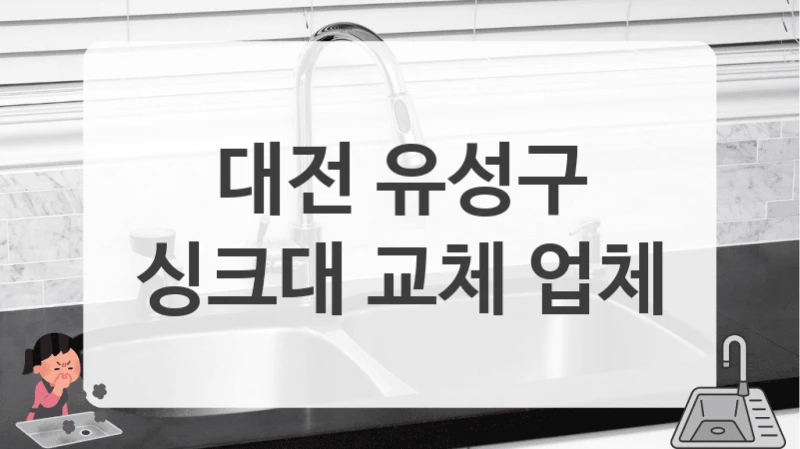 대전 유성구
싱크대 교체 업체