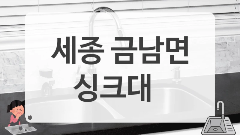 세종 금남면
싱크대