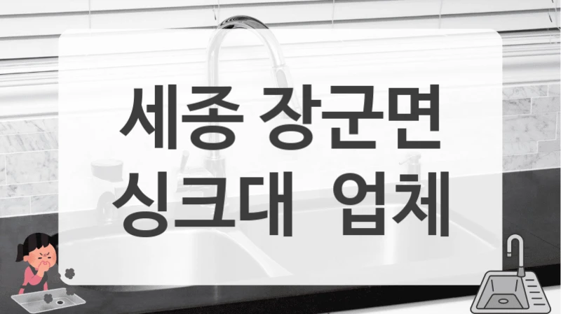 세종 장군면
싱크대  업체