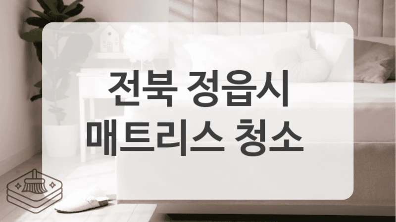 전북 정읍시 침대매트리스 세척 시공 전문 시공업체 총정리